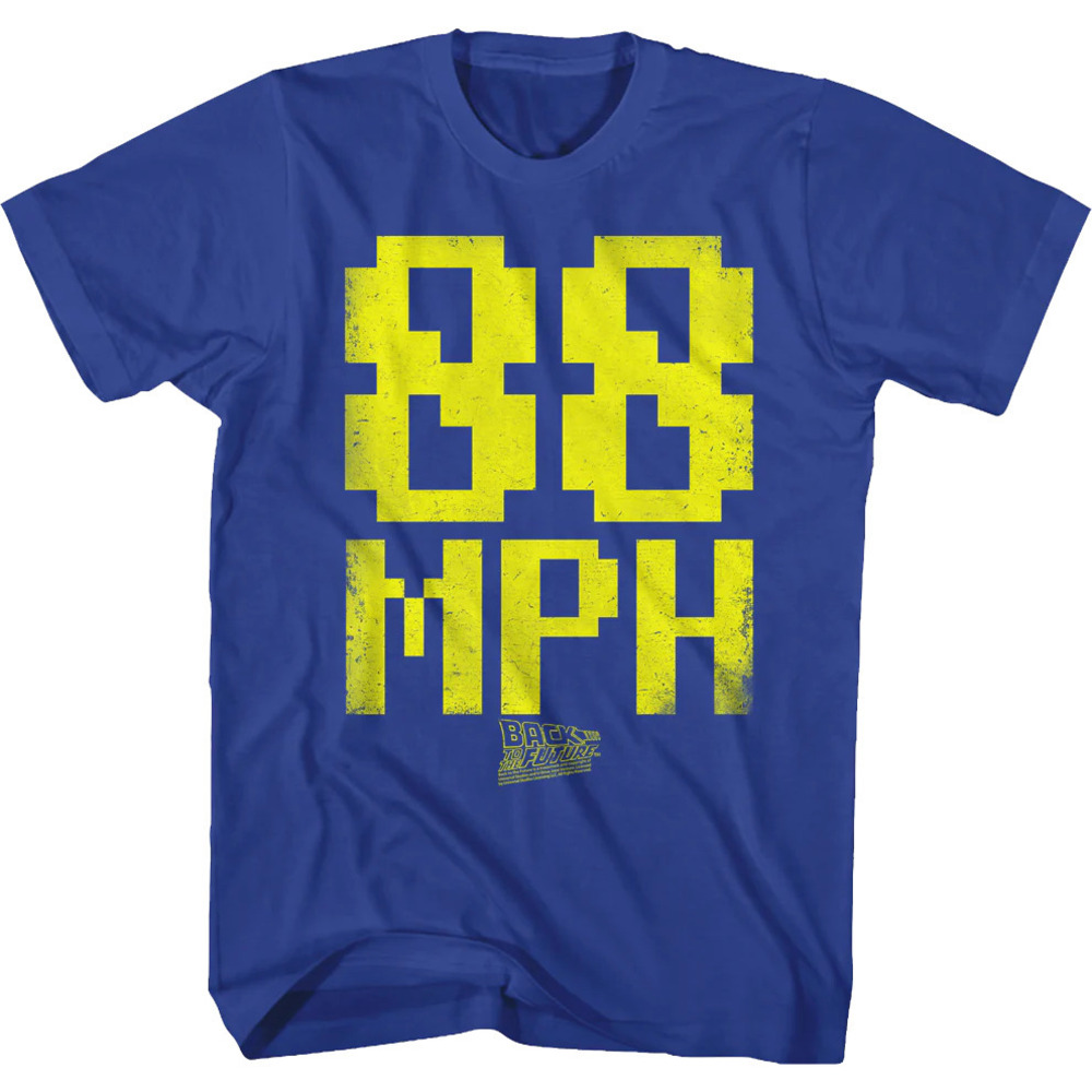 8Bit 88 Mph Back To The Future Tshirt
